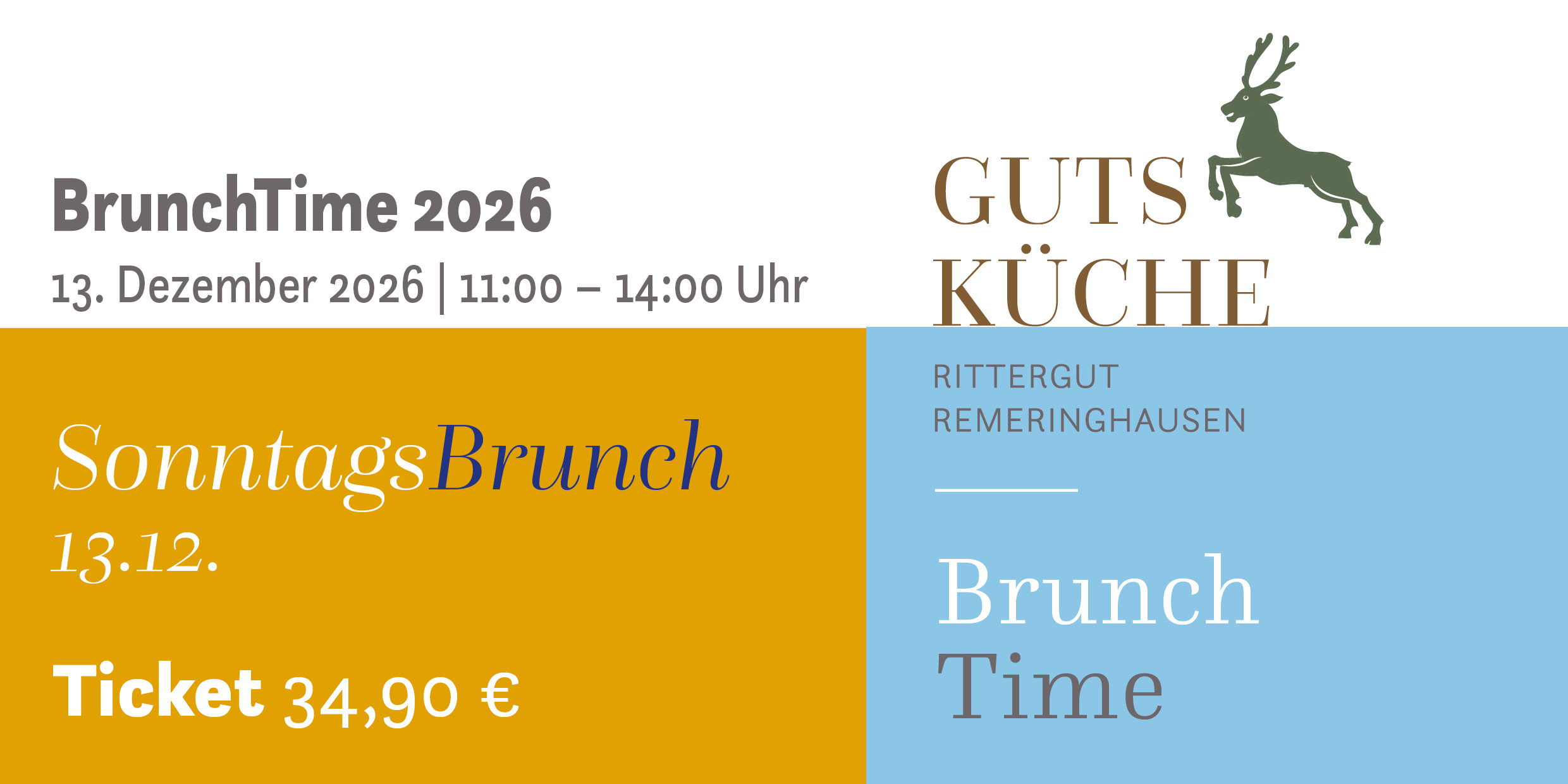 SonntagsBrunch – 13. Dezember 2026