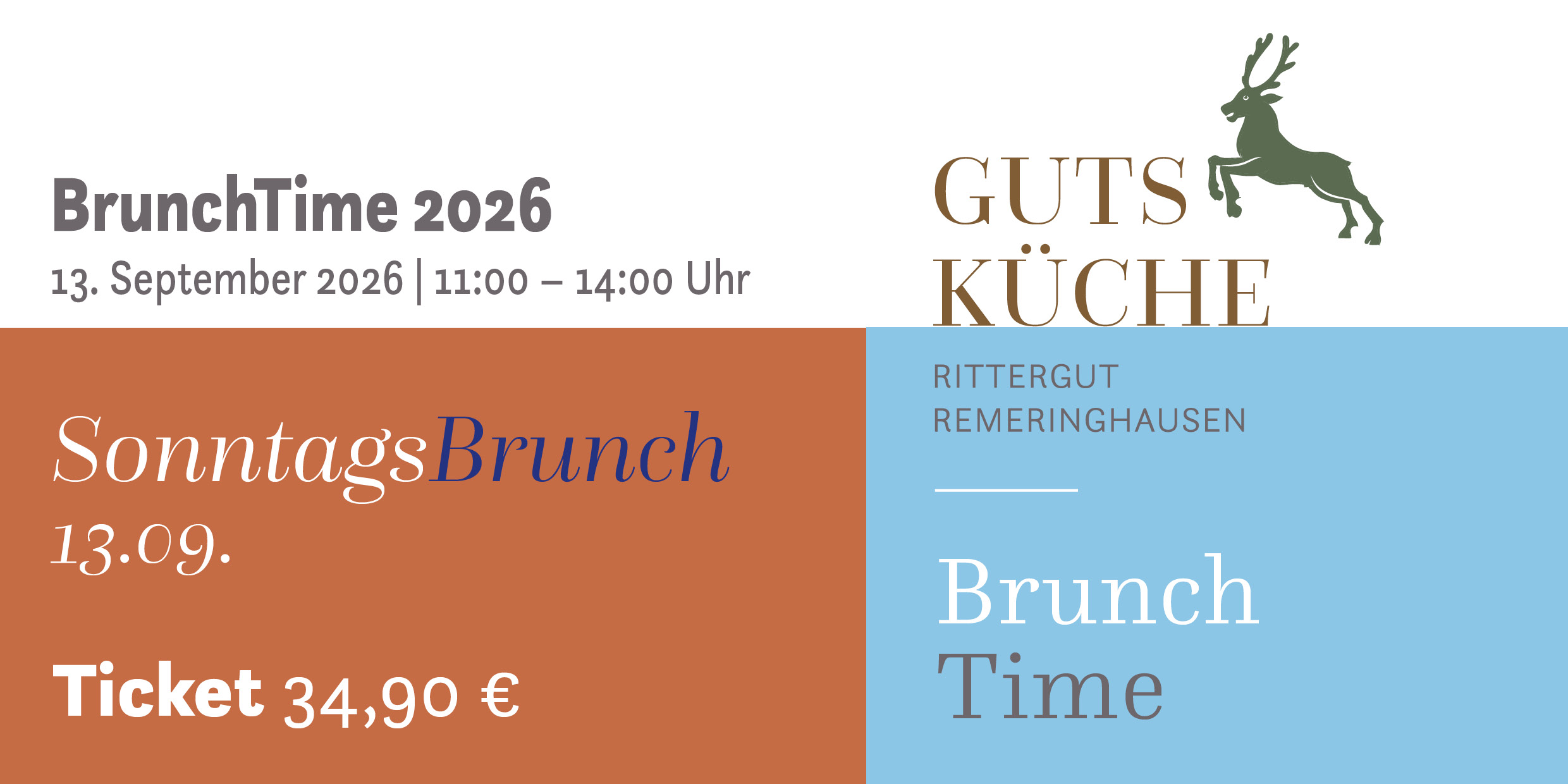 SonntagsBrunch – 13. September 2026
