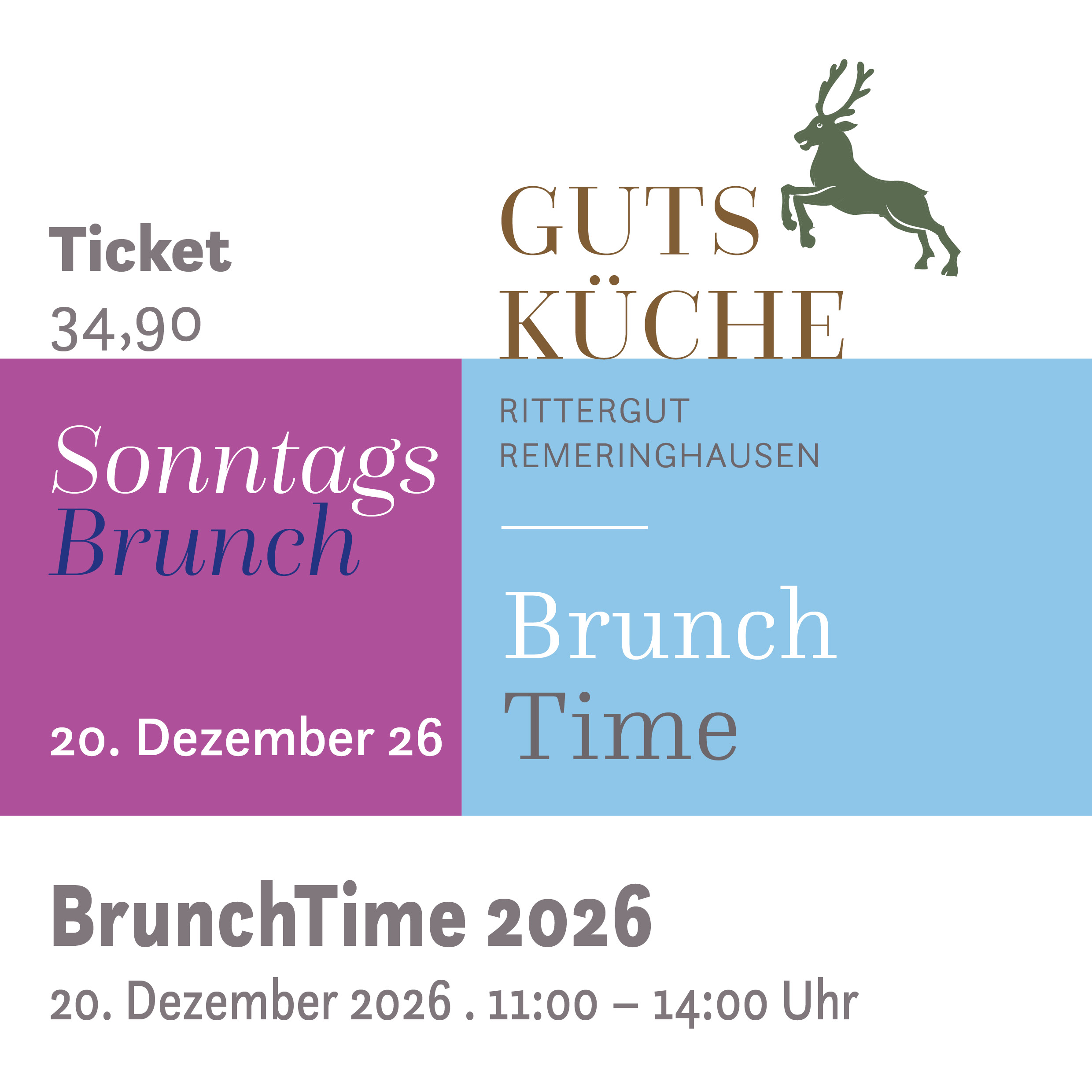 SonntagsBrunch – 20. Dezember 2026