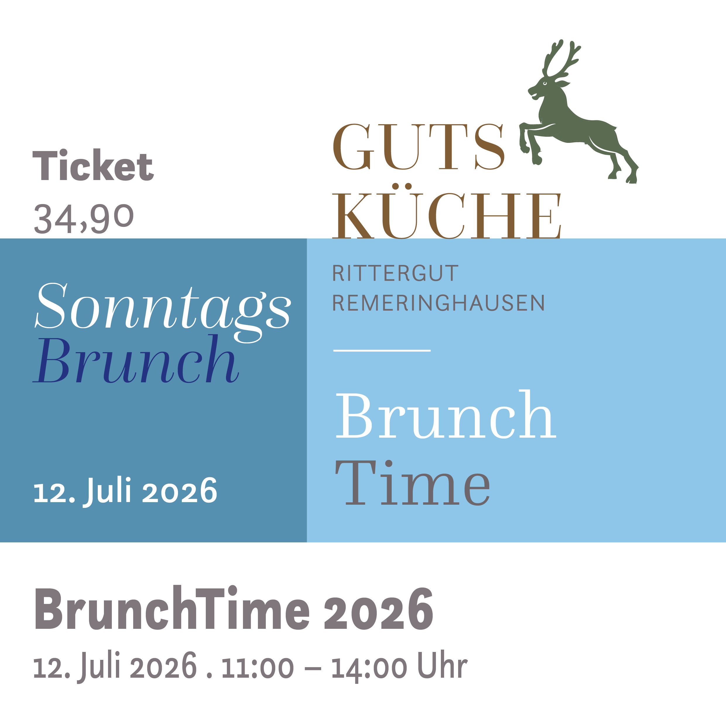 SonntagsBrunch – 12. Juli 2026
