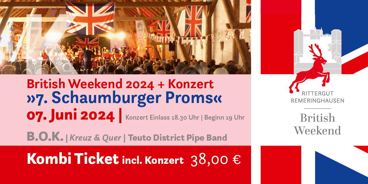 Kombi-Ticket 7. Schaumburger Proms - 7. Juni 24 (Post)