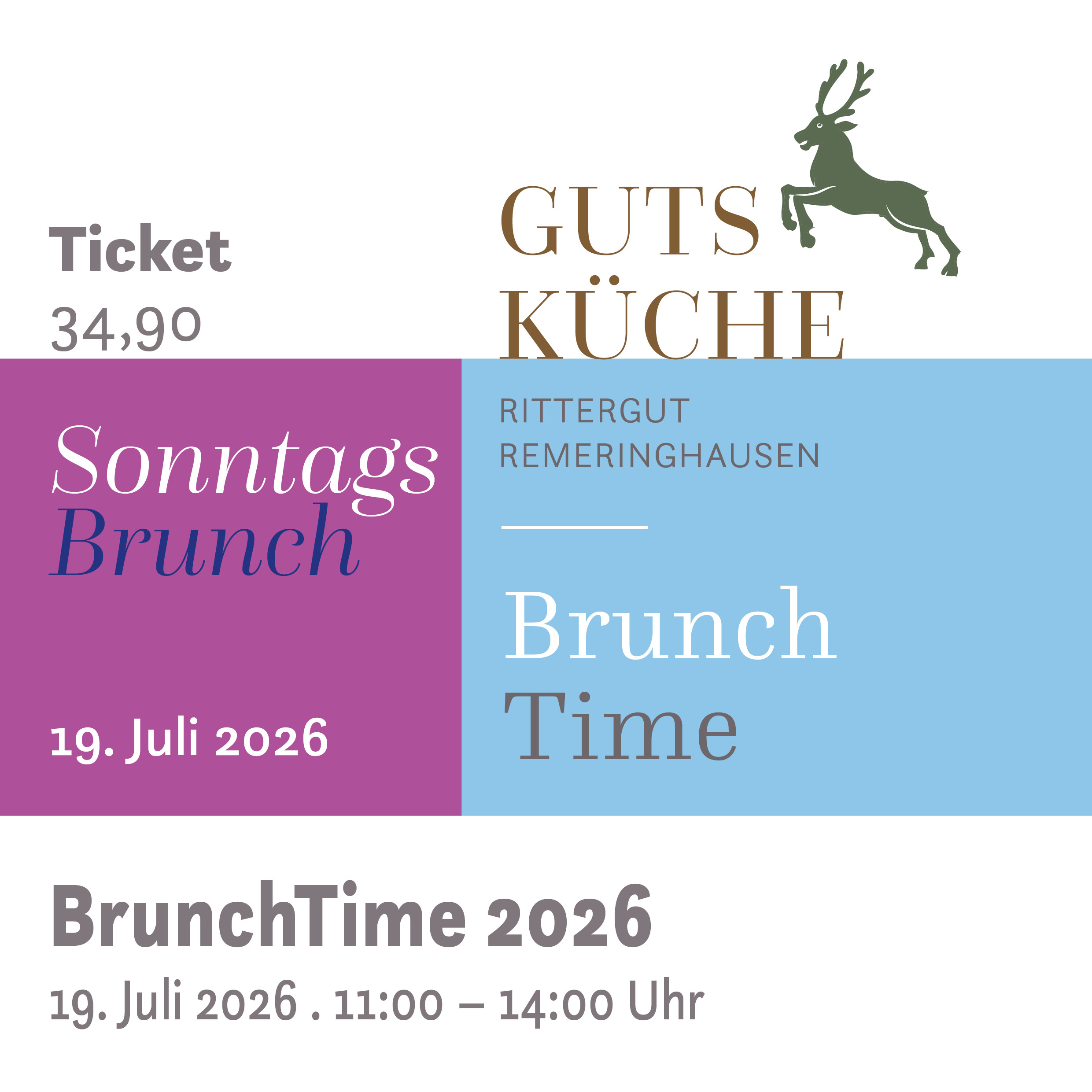 SonntagsBrunch – 19. Juli 2026