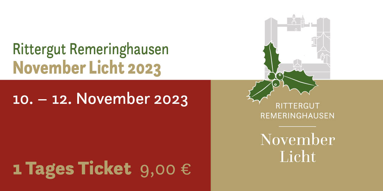 November Licht 2023 - 1Tages-Ticket