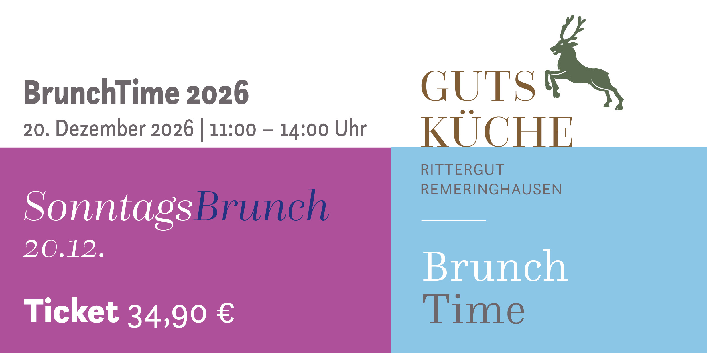 SonntagsBrunch – 20. Dezember 2026