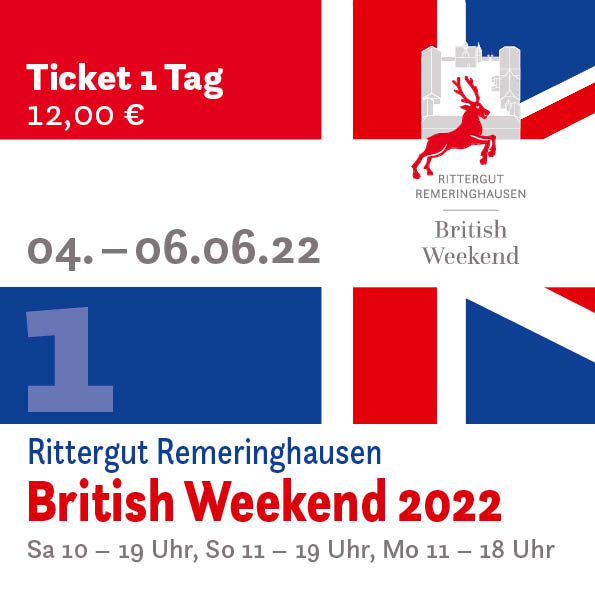 British Weekend 2022 -  1Tages-Ticket  