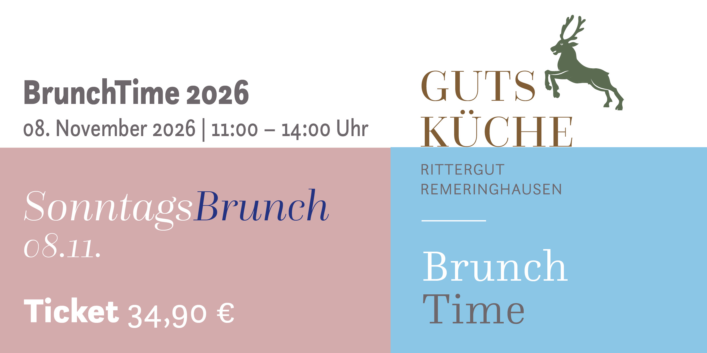 SonntagsBrunch – 08. November 2026