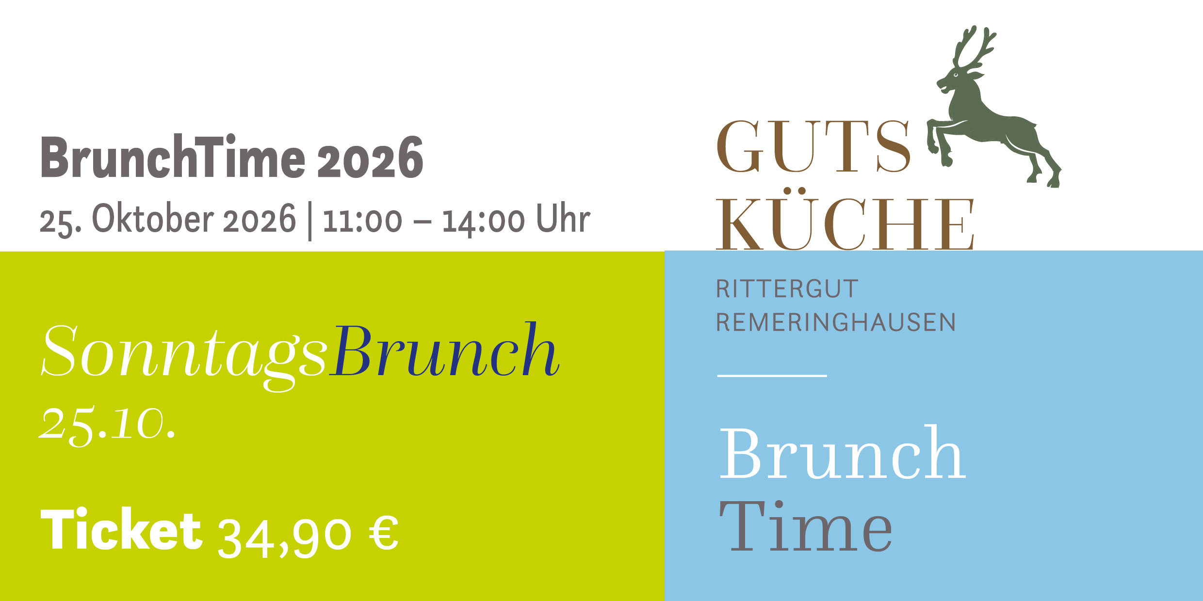 SonntagsBrunch – 25. Oktober 2026