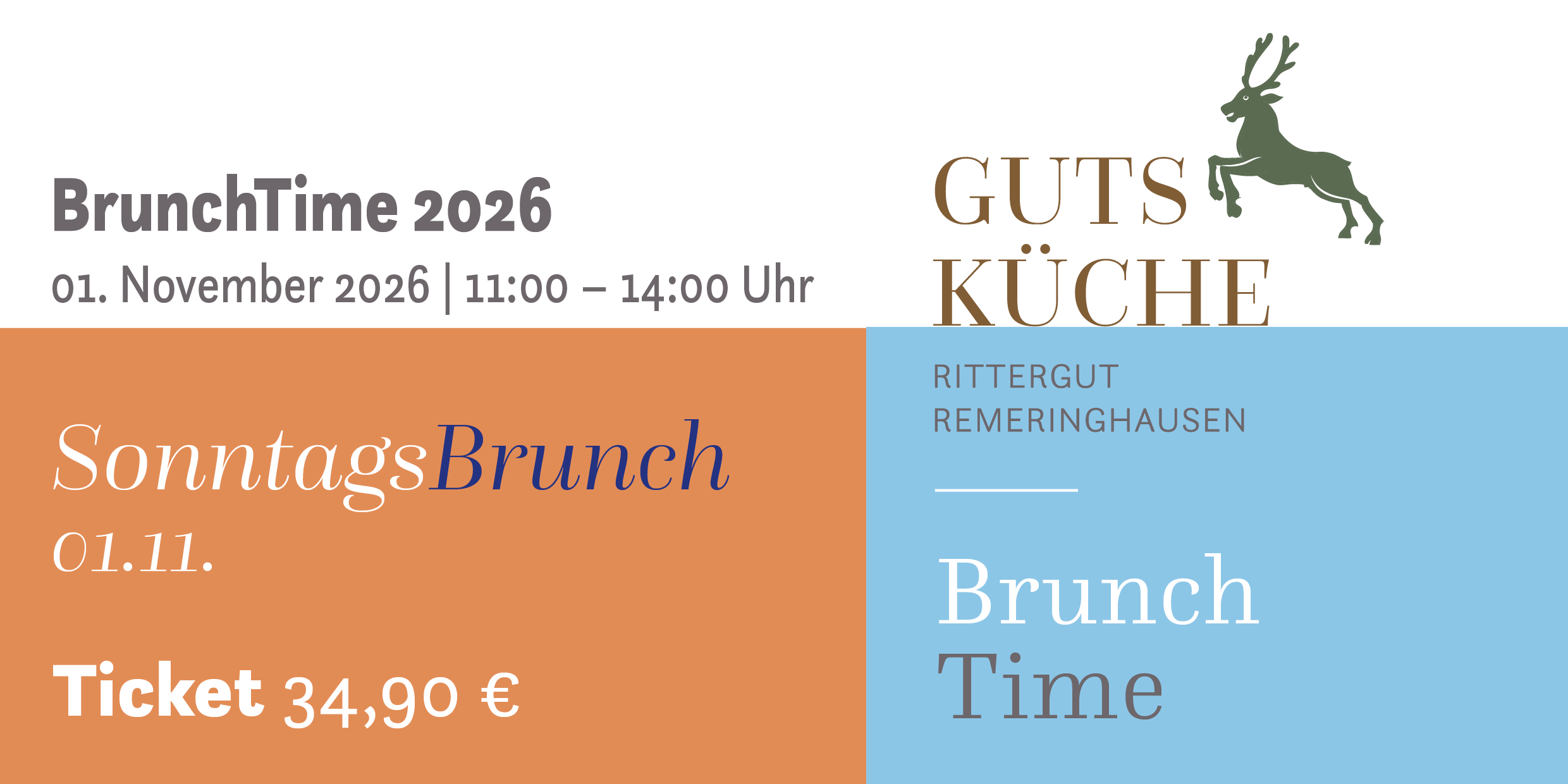 SonntagsBrunch – 01. November 2026