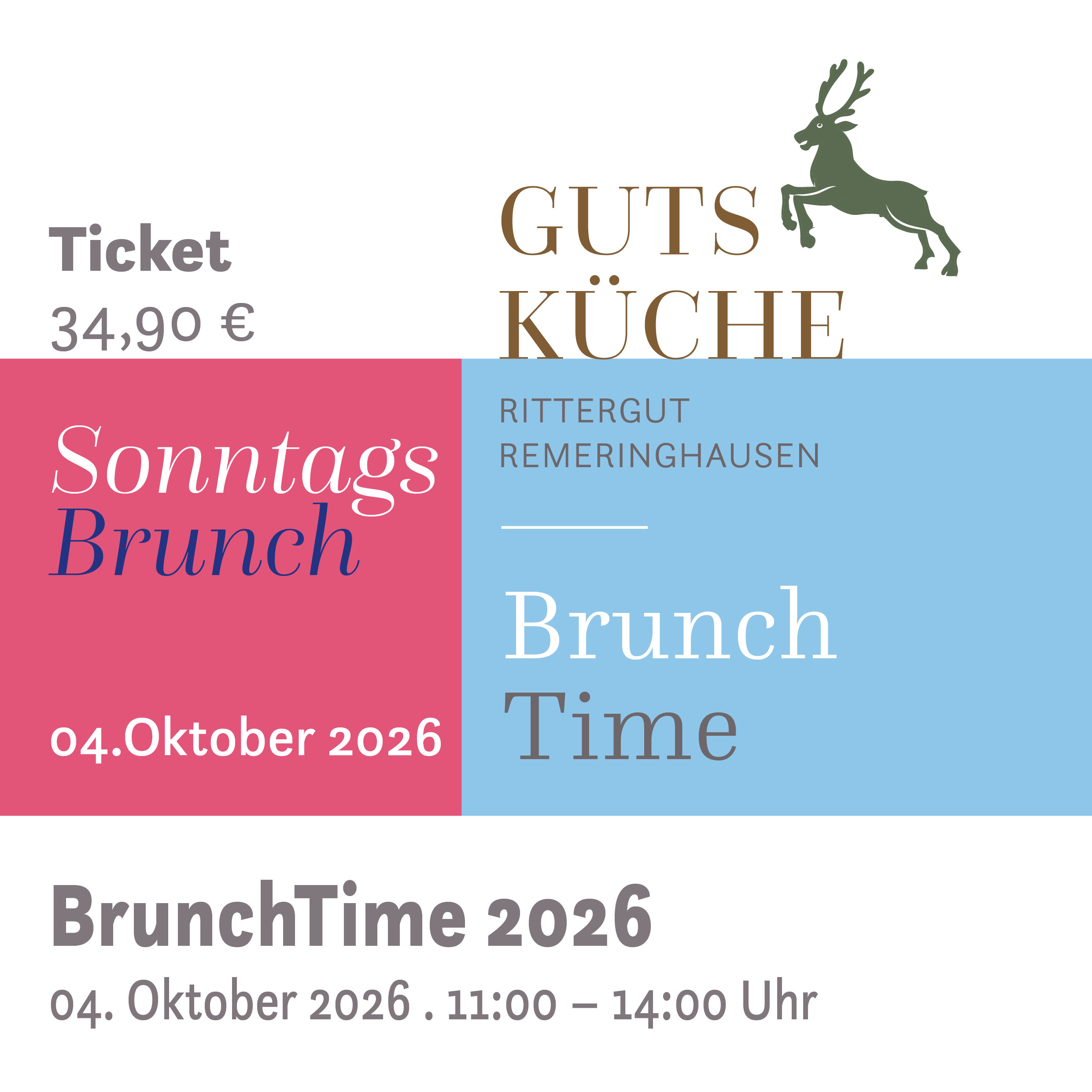 SonntagsBrunch – 04. Oktober 2026