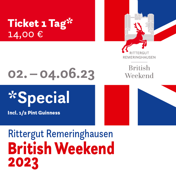 British Weekend 2023 - 1Tages Ticket (Special)