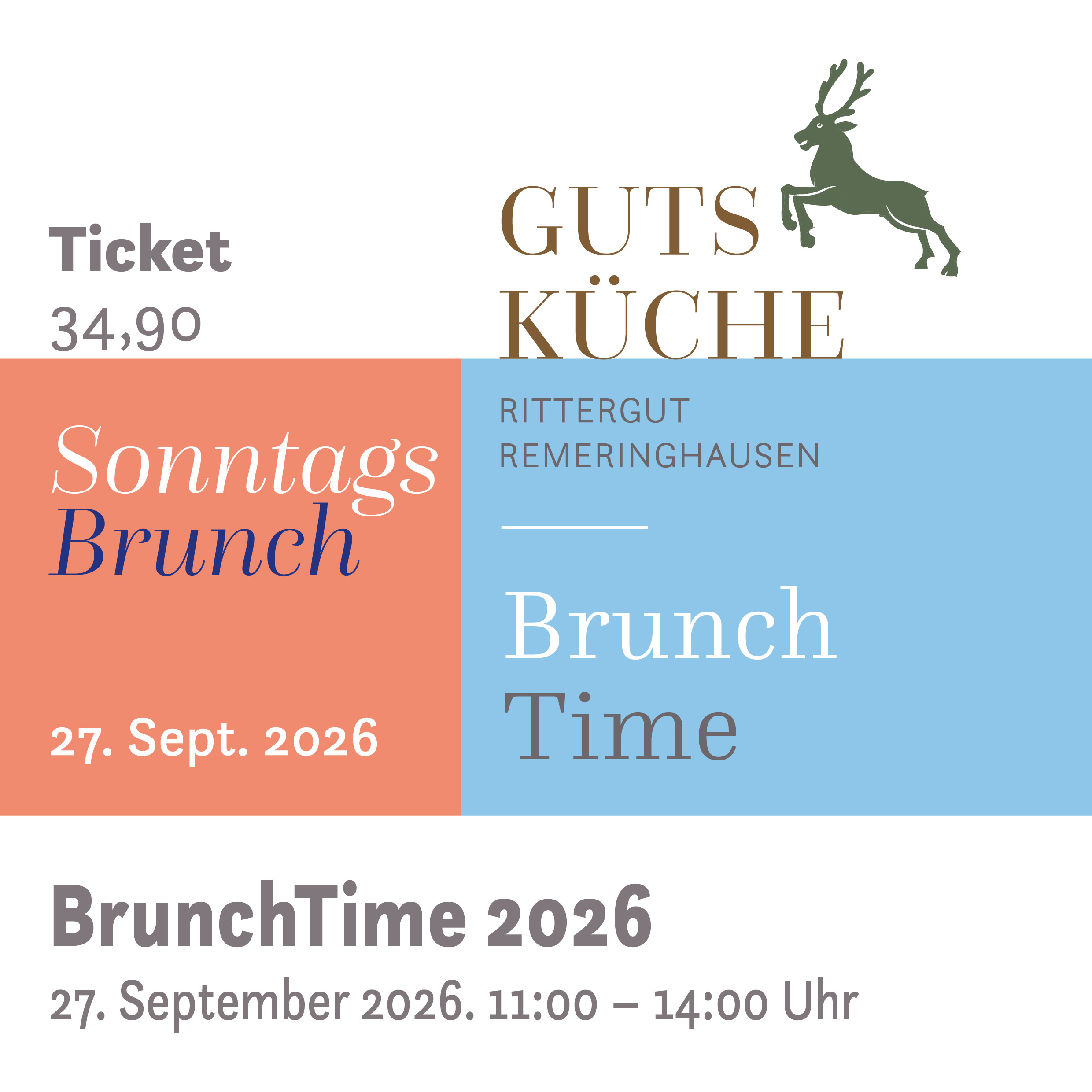 SonntagsBrunch – 27. September 2026