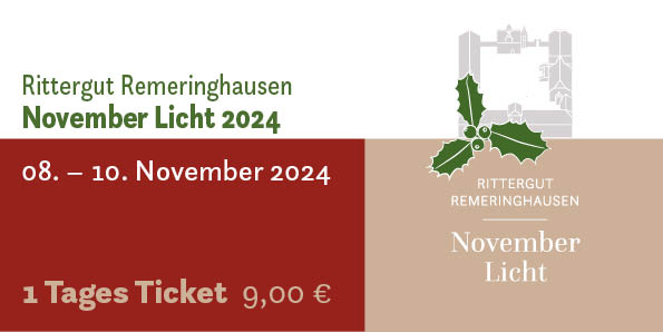 November Licht 2024 - 1-Tages Ticket