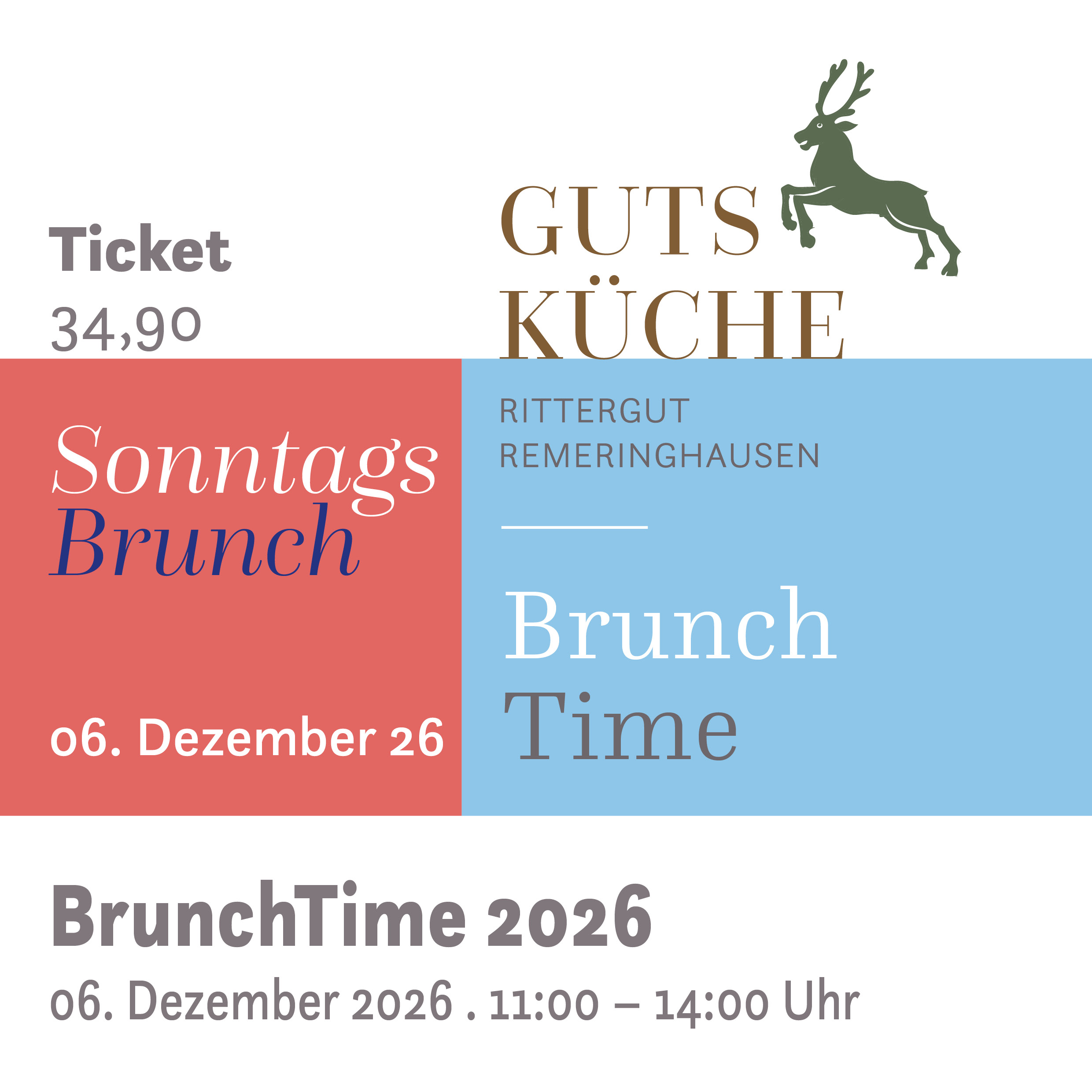 SonntagsBrunch – 06. Dezember 2026