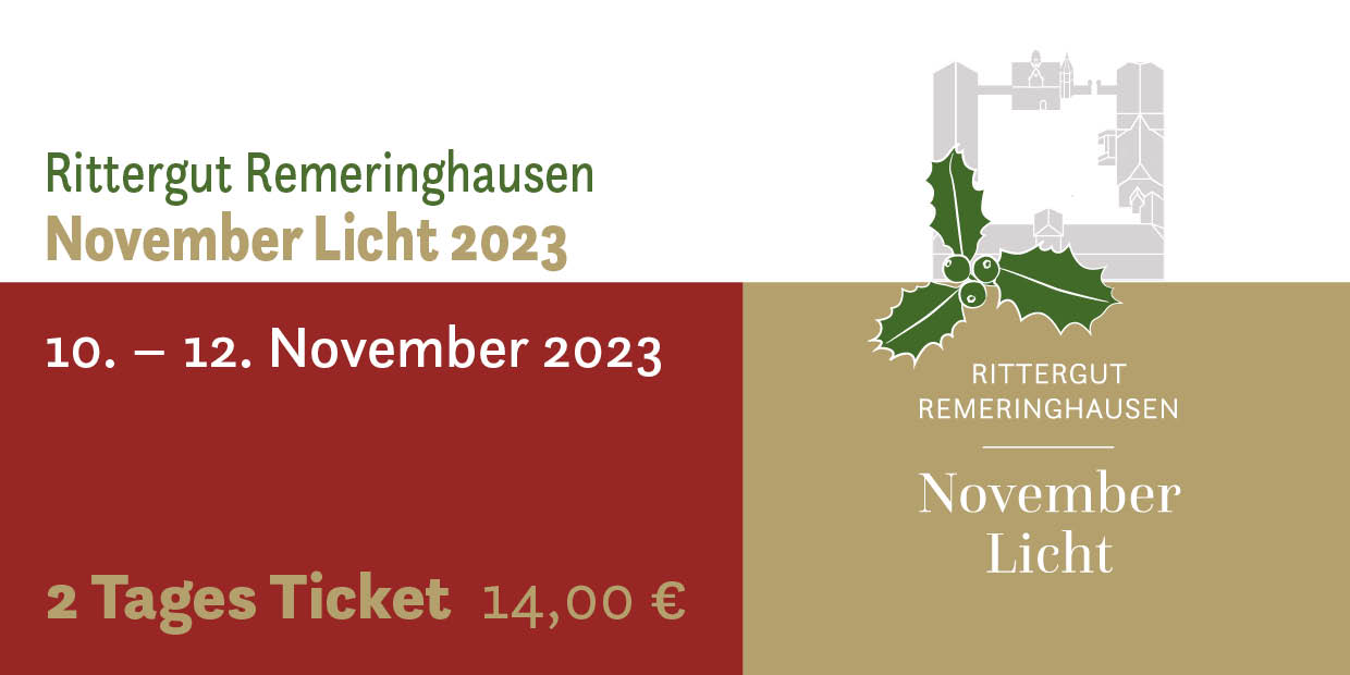 November Licht 2023 - 2Tages-Ticket