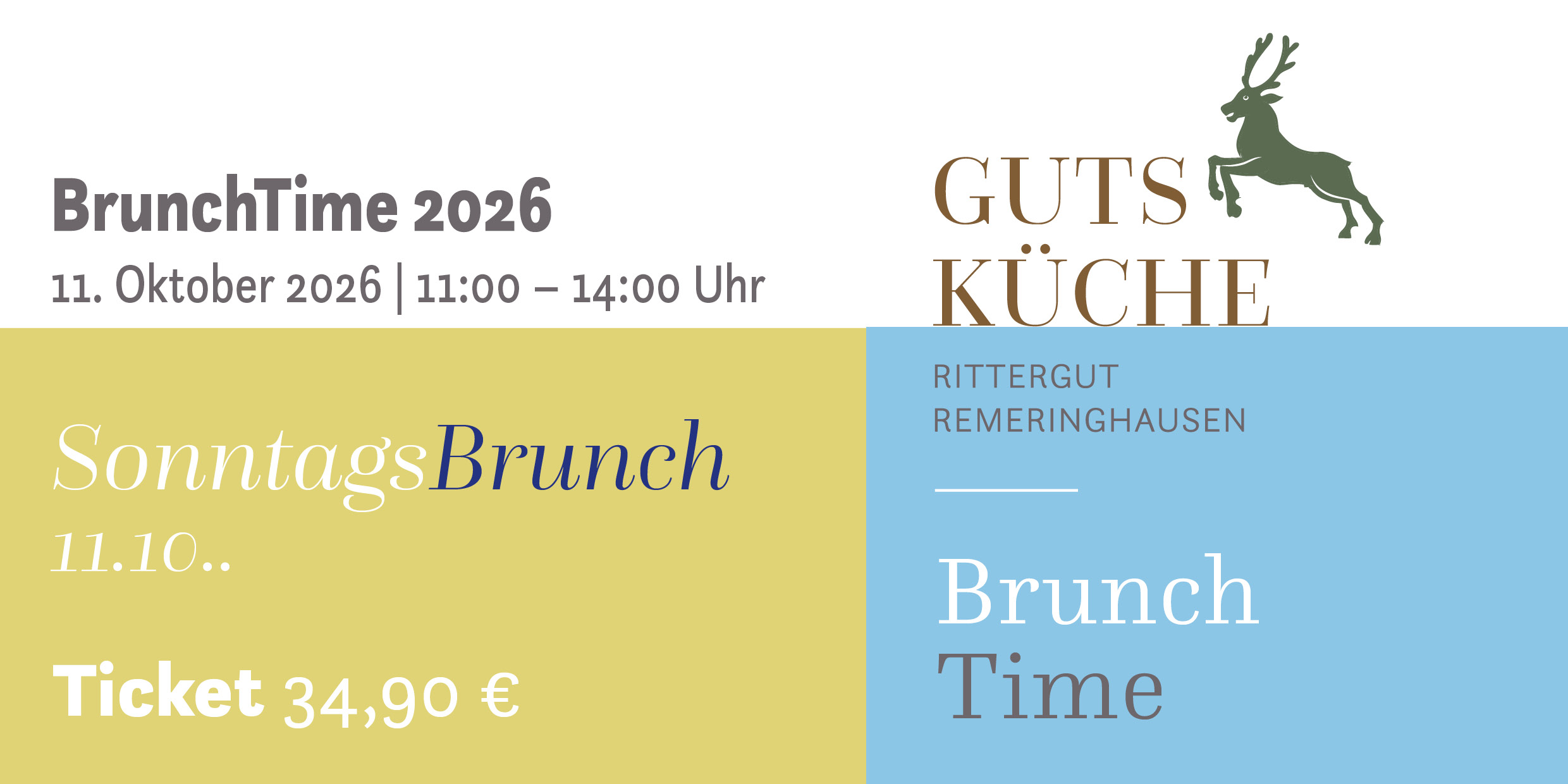 SonntagsBrunch – 11. Oktober 2026