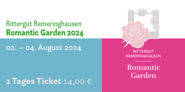 Romantic Garden 2024 - 1-Tages Ticket