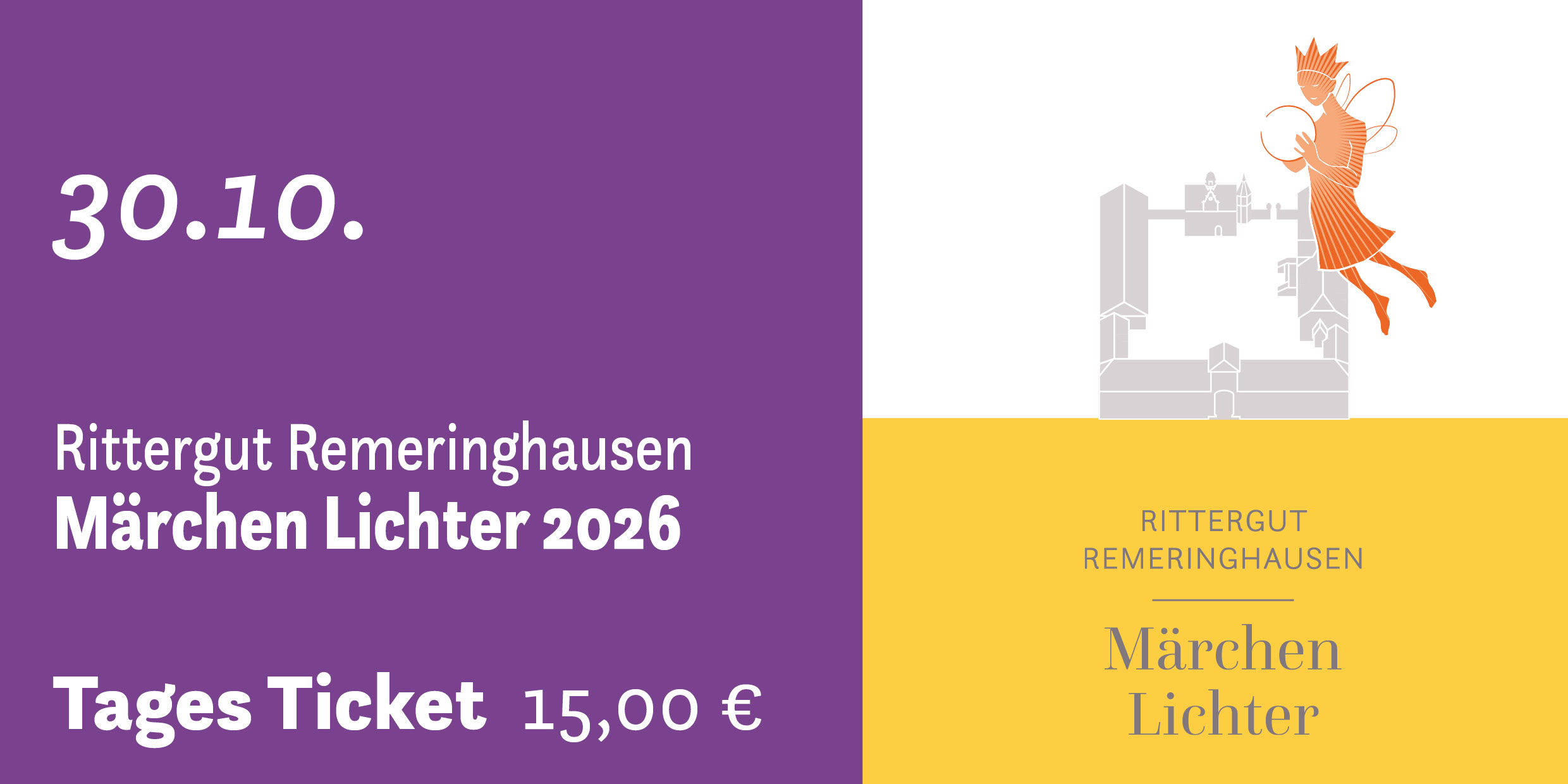 MärchenLichter 2026 – 30. Oktober