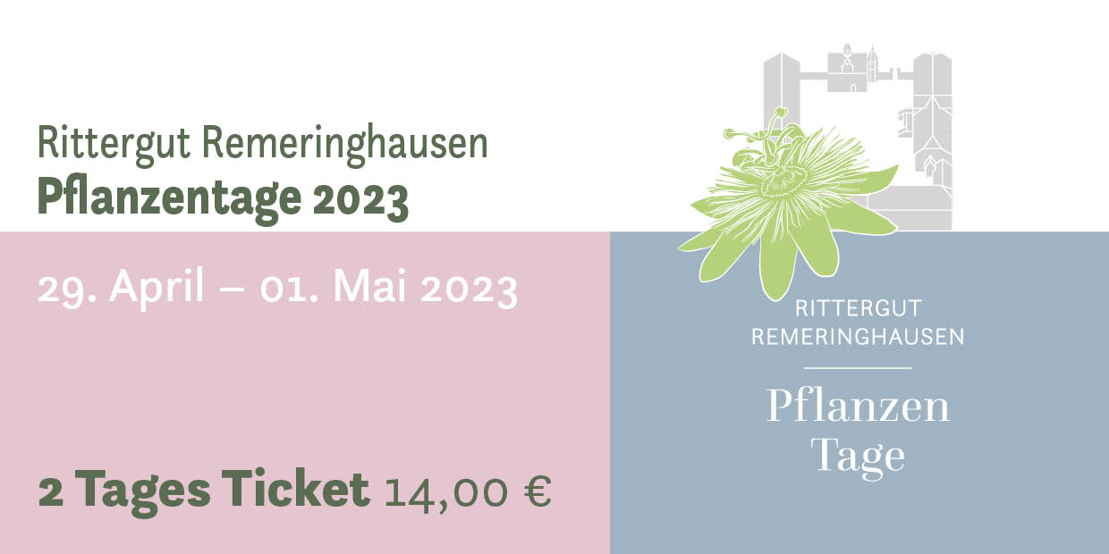 Pflanzentage 2023 - 2Tages-Ticket