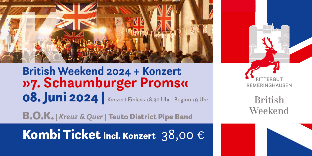 Kombi-Ticket 7. Schaumburger Proms - 8. Juni 24  (Post)