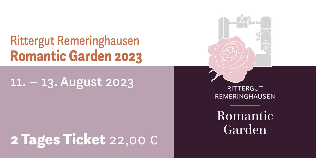 Romantic Garden 2023 - 2 Tages-Ticket