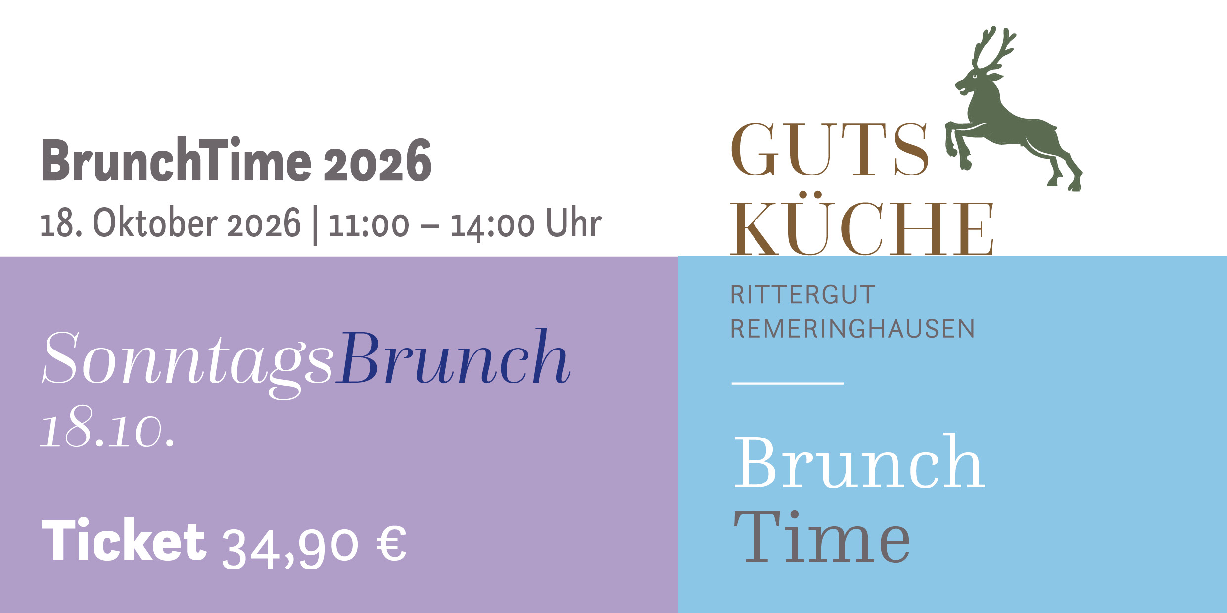SonntagsBrunch – 18. Oktober 2026
