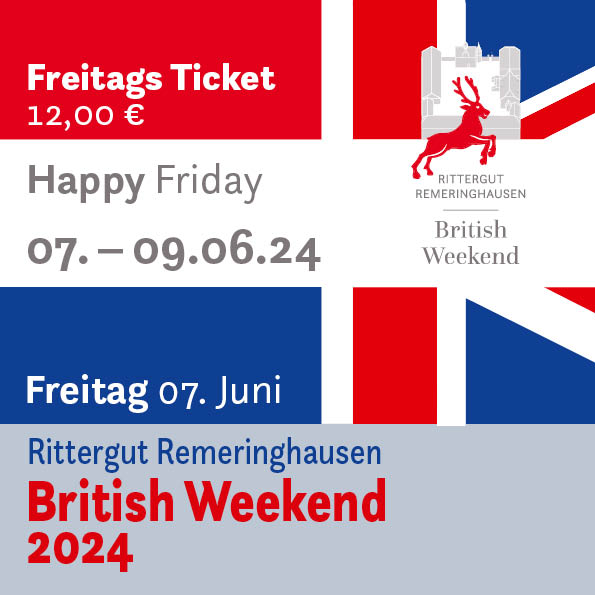 British Weekend 2024 - Happy Friday Ticket